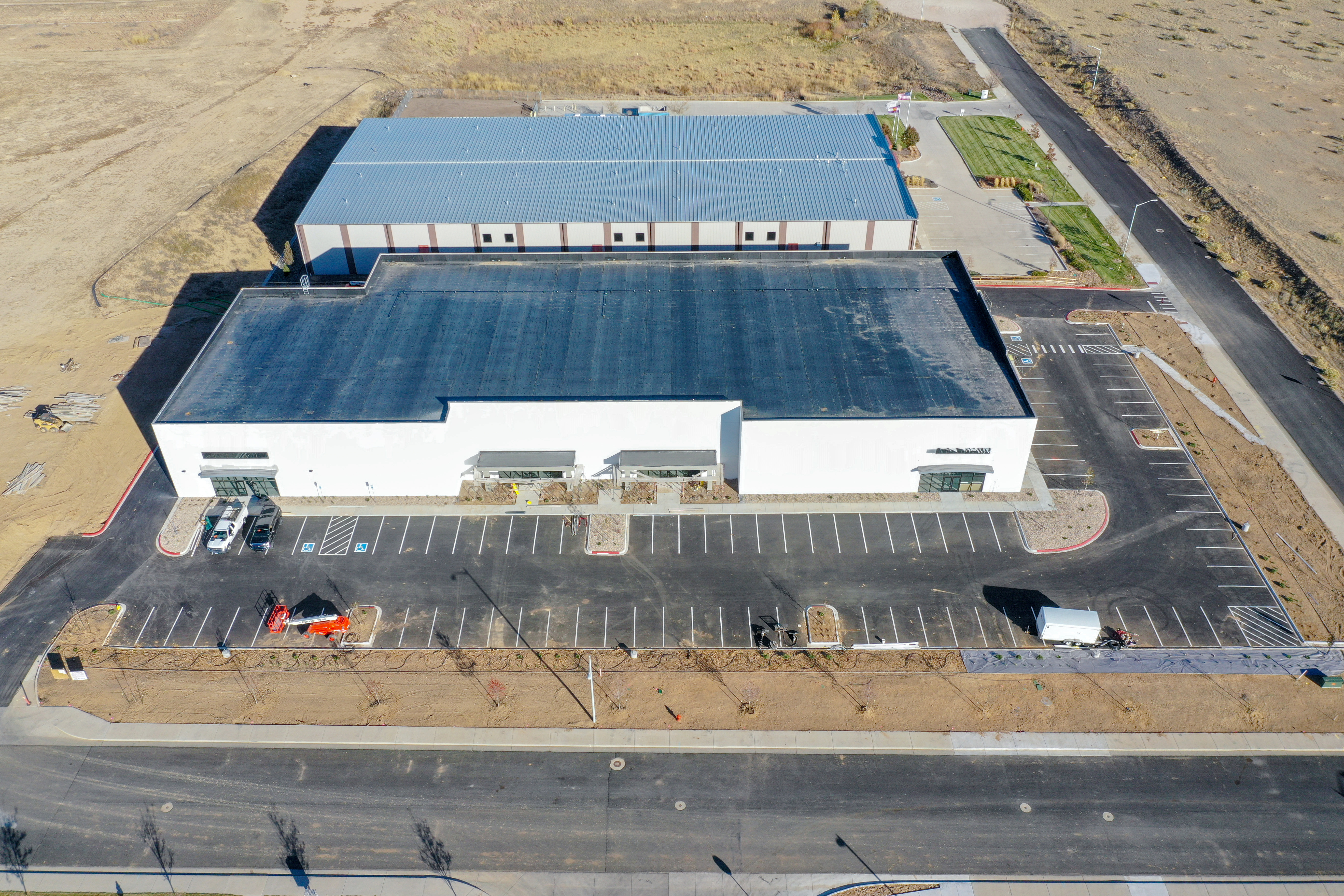 Vantage Hemp Drying Facility Core & Shell Project Photo