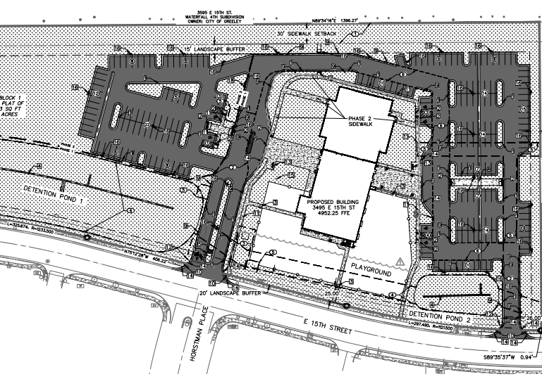 Site plan for Loveland Church of Nazarene