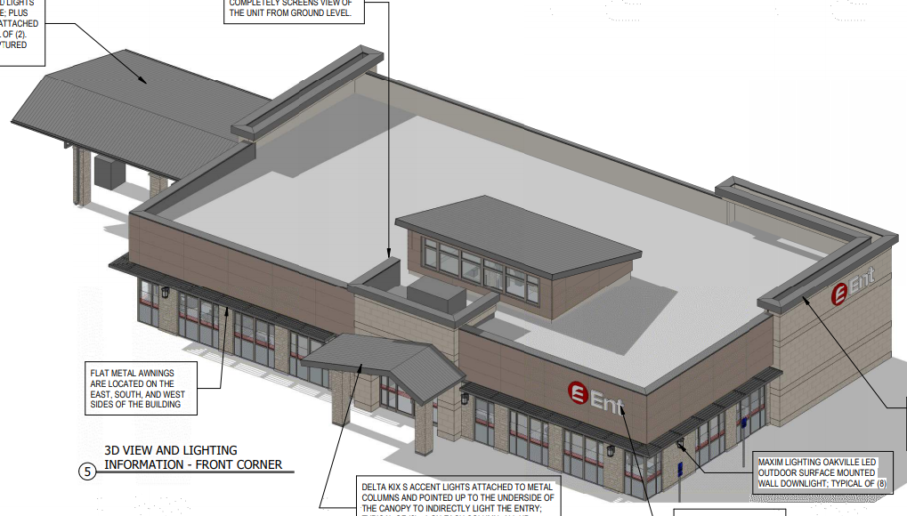 Rendering of Ent Credit Union in Loveland, CO