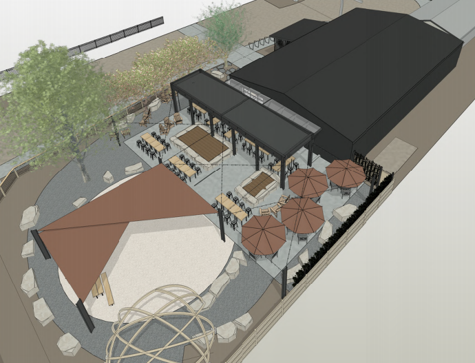 Rendering of Odell Wine Project in Fort Collins, CO