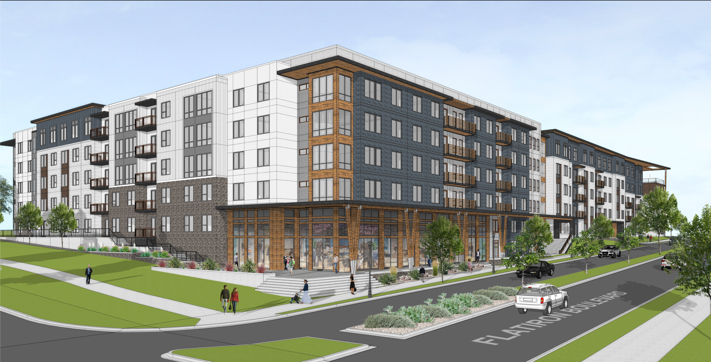 Rendering of The Lock at Flatiron in Broomfield, CO