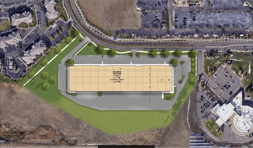 New industrial building proposed for the Ridge at Broomfield Breaking
