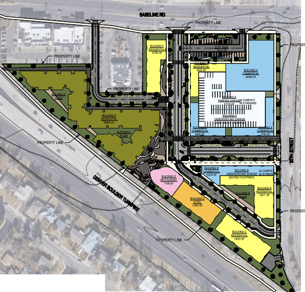 Williams Village II site map