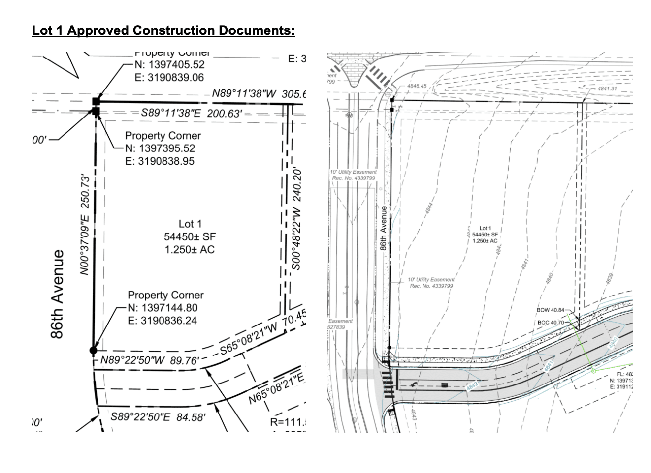 Site plan for Murphy USA.