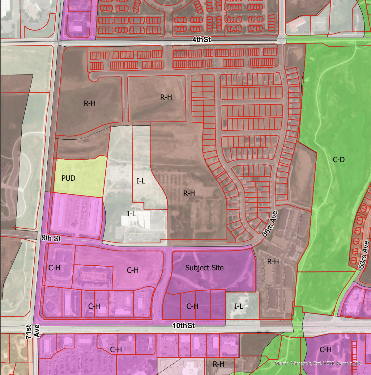 Union Crossing map